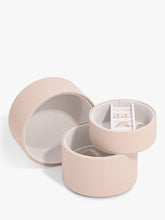 Stackers Bedside Jewellery Box Pod, Blush Pink