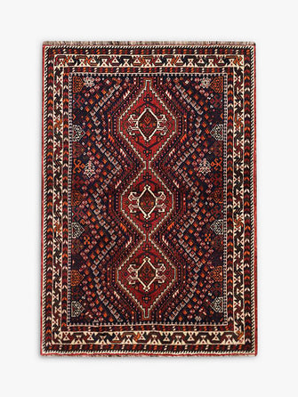 Gooch Oriental Quashgai Rug, Red/Multi, L156 x W110 cm