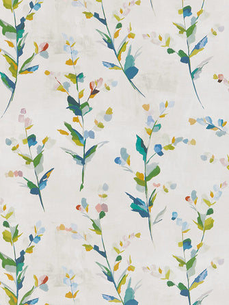 John LewisWildflower Sprigs Wallpaper, Multi