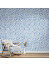 John LewisBaxter Swirl Wallpaper, Nerine Blue