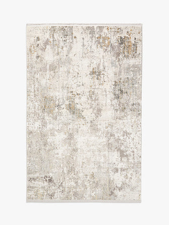 John LewisDistressed Waterfall Rug, L180 x W120 cm, Metallic