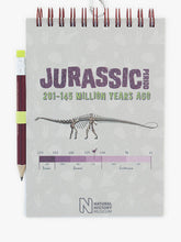 Natural History Museum Dinosaur Lanyard & Notebook Stationery Set