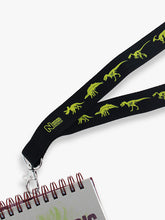 Natural History Museum Dinosaur Lanyard & Notebook Stationery Set