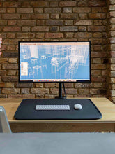 CBS for Herman Miller Monto Sit/Stand Riser Desk Accessory, Black/Silver