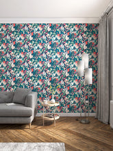 John LewisAbstract Blossom Wallpaper, Fjord