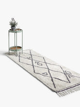 John Lewis ANYDAYBerber Style Runner Rug, Grey, L200 x W70 cm