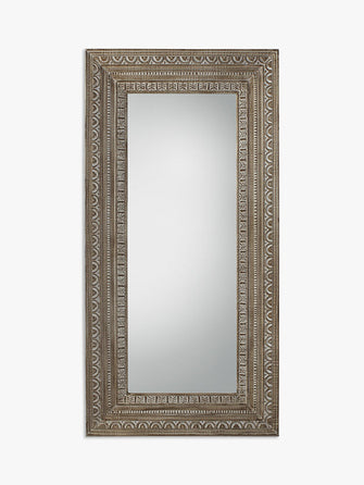 John LewisAgara Rectangular Leaner Mirror, 180 x 90cm, Natural