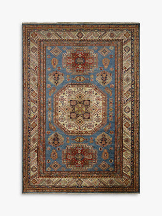 Gooch Oriental Supreme Kazak Rug, Blue, L293 x W206 cm