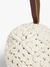 John LewisMacramé Doorstop, Cream