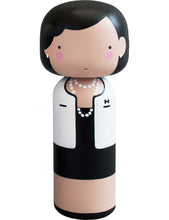 Sketch Inc Coco Chanel wooden kokeshi doll