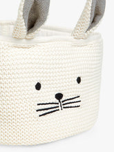 John LewisBunny Knitted Storage Basket, Off White