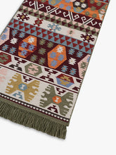 Jaipur Hand Woven Souk Dhurrie Runner Rug, L240 x W70 cm