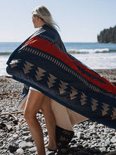 Passenger Nomadics Blanket, Navy/Red