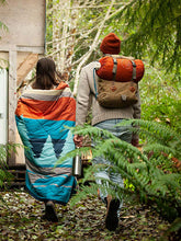 Passenger Nomadics Blanket, Turquoise/Rust