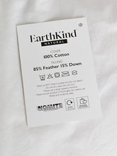 EarthKind Feather & Down Standard Pillow, Medium