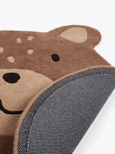 little home at John Lewis Bear Head Rug, 100 x 100cm