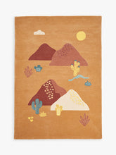 little home at John Lewis Desert Landscape Wool Rug, 140 x 200cm