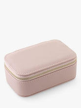 Tutti & Co Rowan Mini Jewellery Box, Blush/Stone