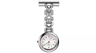 Rotary Nurses' Stainless Steel Fob Watch