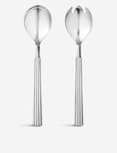 Bernadotte stainless steel salad servers 23cm