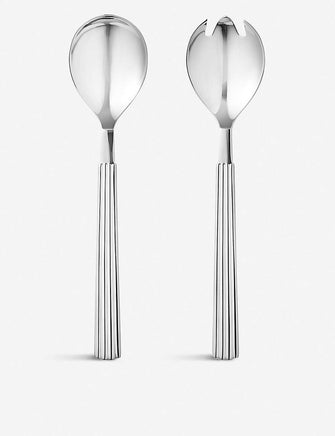 Bernadotte stainless steel salad servers 23cm