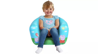 Peppa Pig Flocked Chair