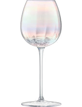 Pearl set of four white wine glasses