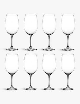 Vinum Bordeaux glasses set of eight