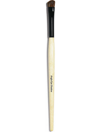 Angled eye brush