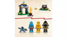 LEGO NINJAGO Nya and Arin's Baby Dragon Battle Toy Set 71798