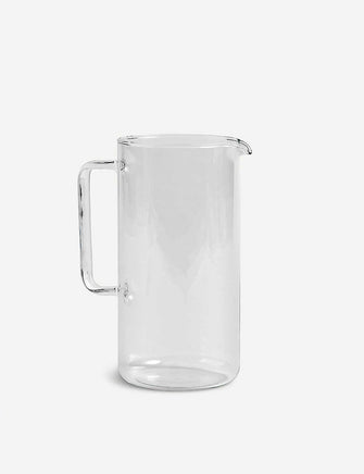 Clear glass jug 2L