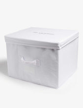 Cotton canvas medium storage box