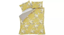 Catherine Lansfield Canterbury Ochre Bedding Set - Double