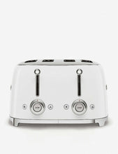 Four-slice stainless-steel toaster