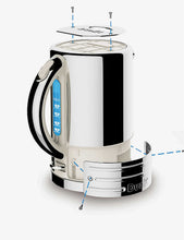 Architect kettle with white handle