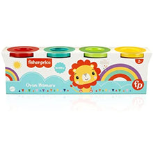 Fisher-Price Game Dough 4 Package - (4 x 100 gr)
