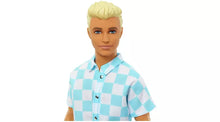 Ken Doll with Swim Trunks and Beach-Themed Accessories -30cm