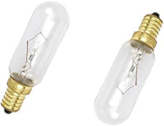 Pack of 2 40W 240V Cooker Hood Bulbs Replacement Universal Small Screw Cap E14