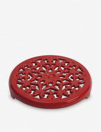 Lilly cast iron trivet 23cm