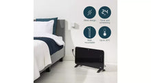 Princess 1.5kW Smart Glass Panel Heater - Black
