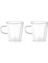 Canteen set of two double-walled glasses