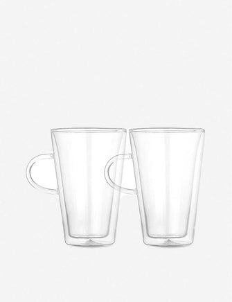 Canteen double wall glasses large x 2