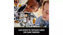 LEGO Star Wars AT-TE Walker Set with Droid Figures 75337