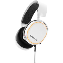 Steelseries Arctis 5 Gaming Headset - DTS Headphone: X 7.1 Surround - PC and PS 4 Compatible - RGB Lighting - White