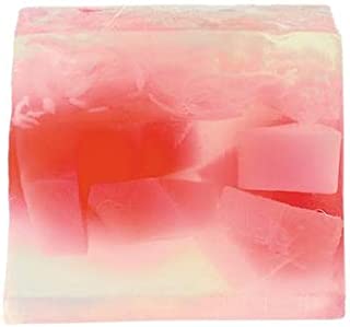 Bomb Cosmetics Plum Berry Ice Handmade Soap Bar Slice, Juicy Plum Scented, Vegan & Cruelty Free, 100 g