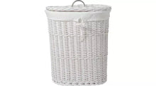 Willow 60 Litres Linen Bin - White