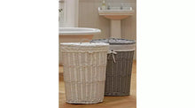 Willow 60 Litres Linen Bin - White