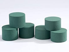 6 x Oasis Ideal Round Cylinder Wet Foam for Florist Floral Craft Flowers Floristry Designs & Displays by Smithers Oasis