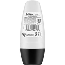 Rexona Men Male Anti-Perspirant Roll on Invisible Black White Sweat Smell Protection 50ml