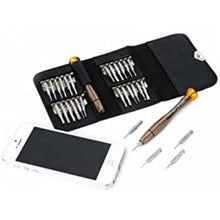 Ally 25 Pieces Precision Screwdriver Set Portetif Pocket Repair Kit Black